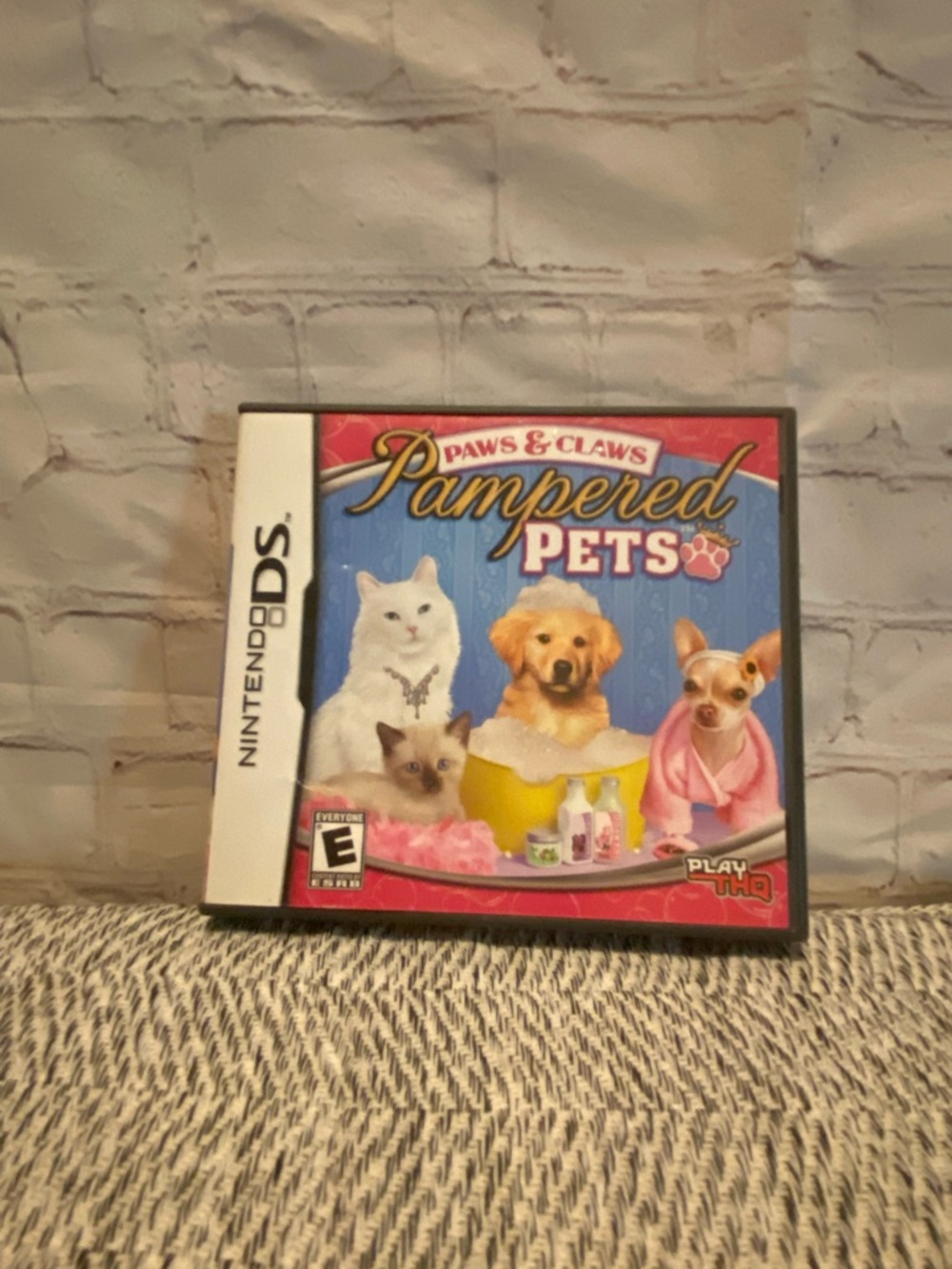 Nintendo DS Pampered Pets Game and Booklet